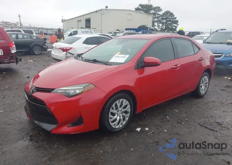 2017 Toyota Corolla Le from USA, damaged, VIN 2T1BURHE0HC858491